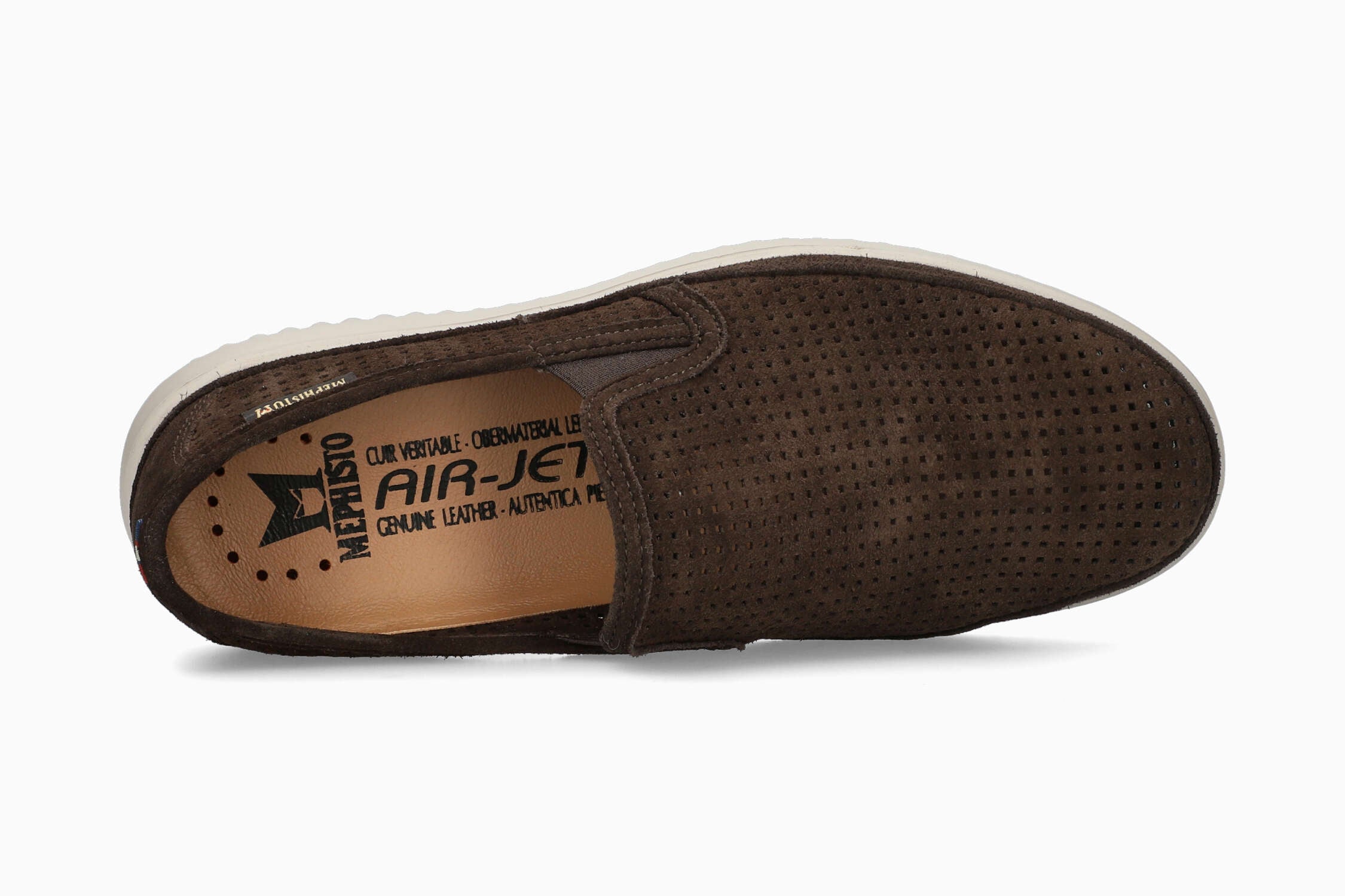 MEPHISTO TIAGO, DARK BROWN NUBUCK