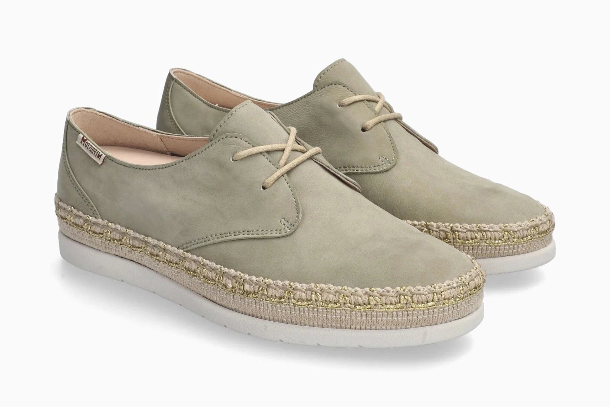 MEPHISTO VOLETA, LIGHT KHAKI NUBUCK