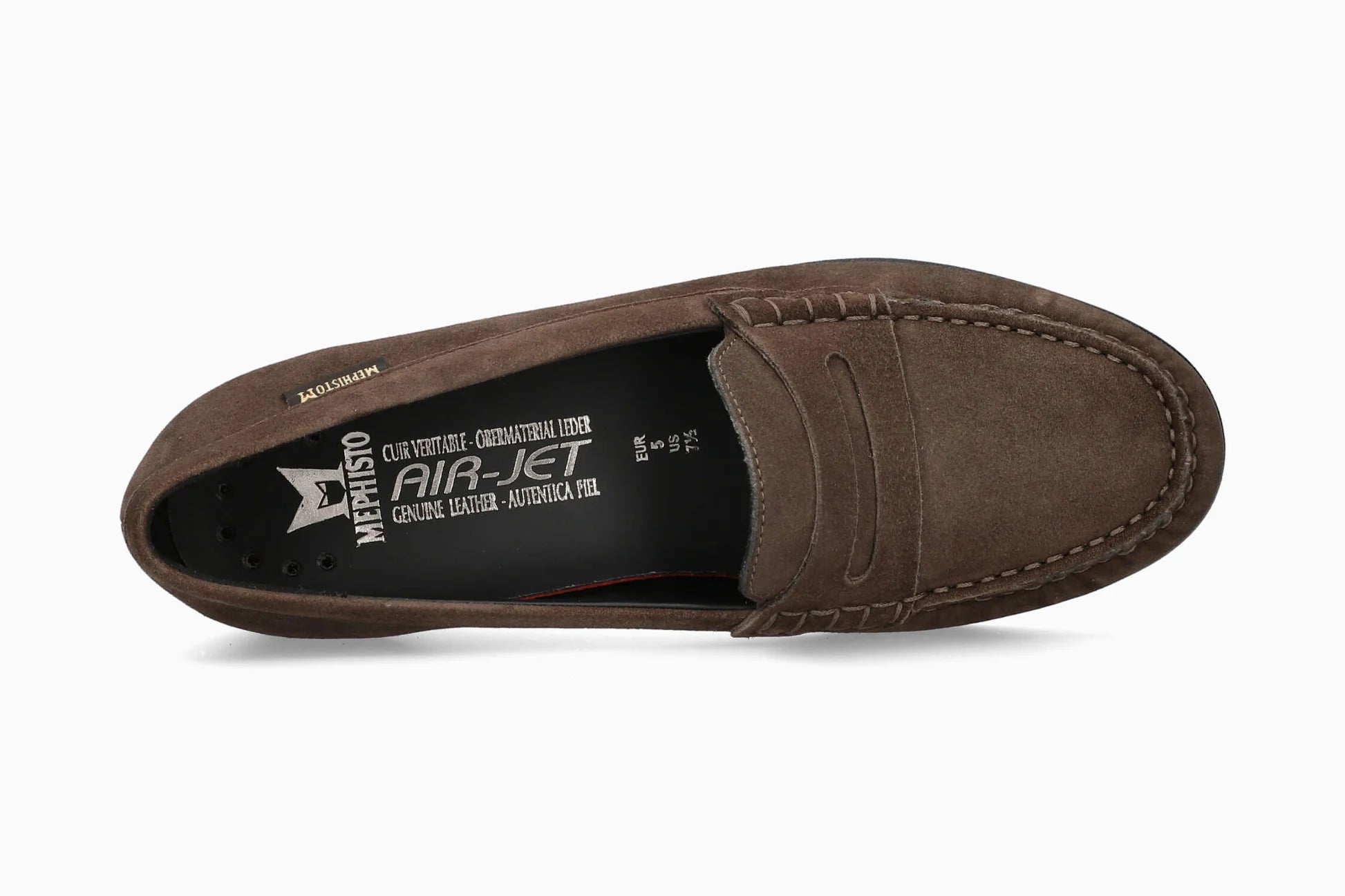 MEPHISTO VOLGA, ICE BROWN VELCALF
