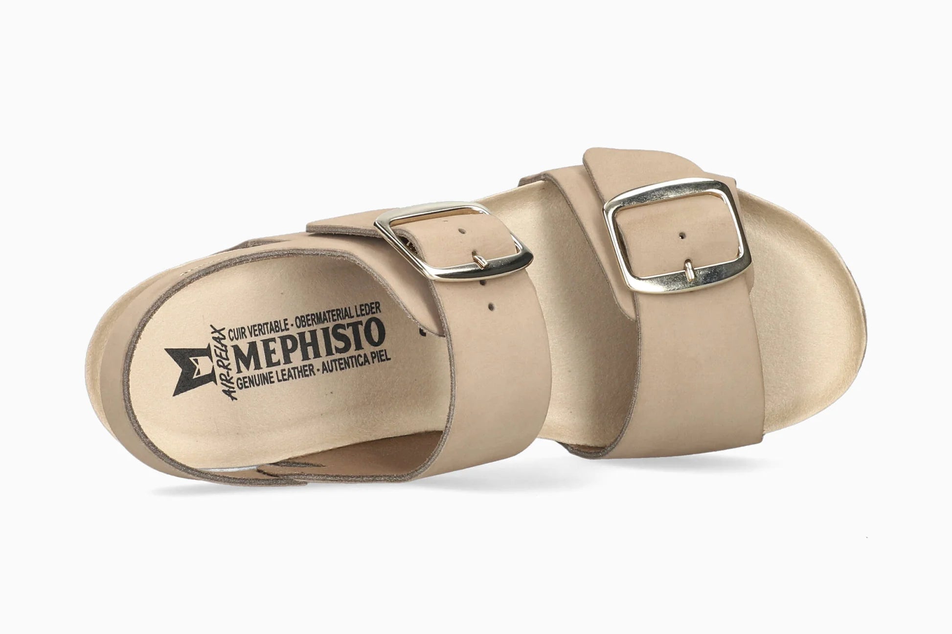 MEPHISTO VIOLETT, LIGHT TAUPE NUBUCK