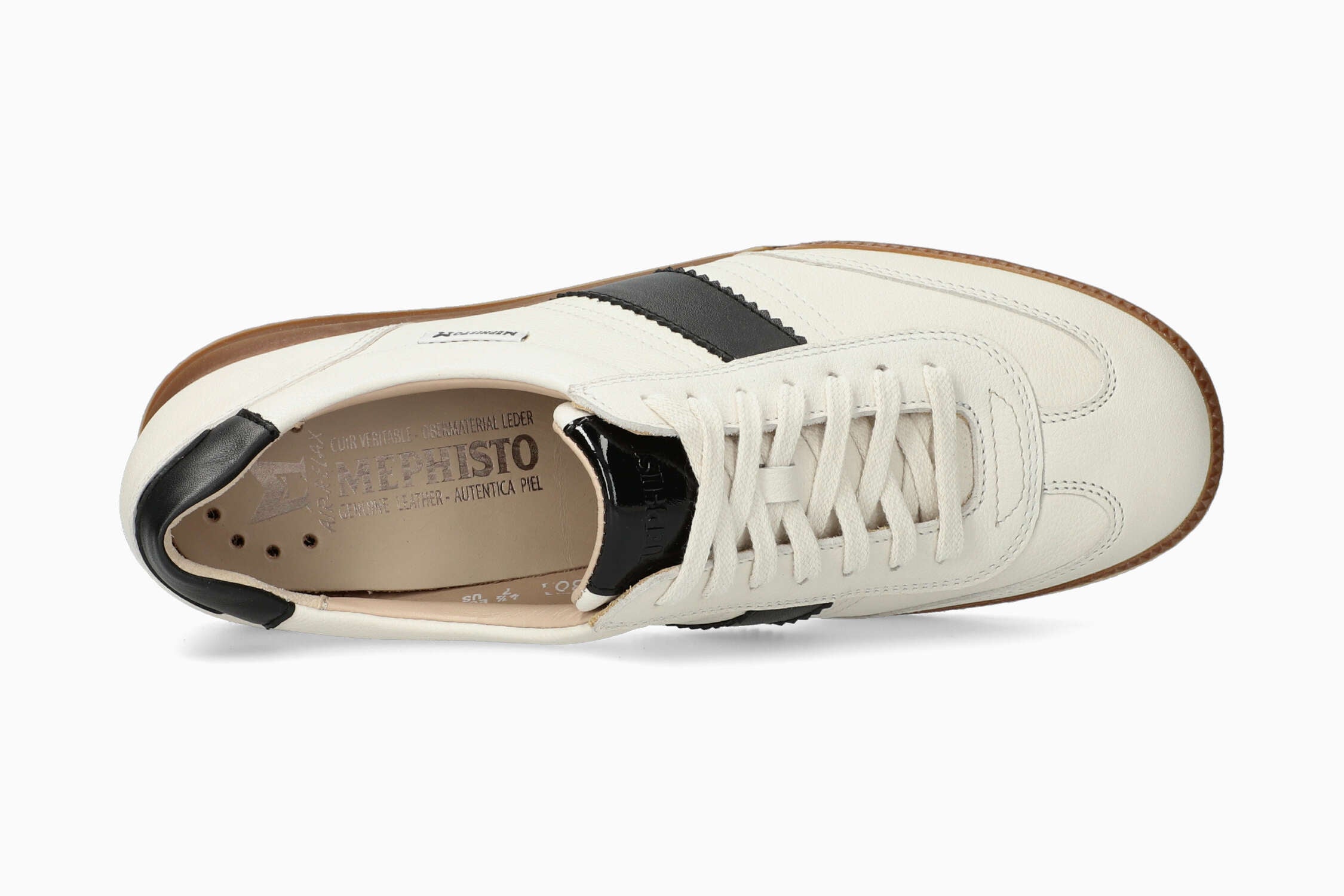 MEPHISTO WITNEY,  FOG COMBO (TAN SOLE)