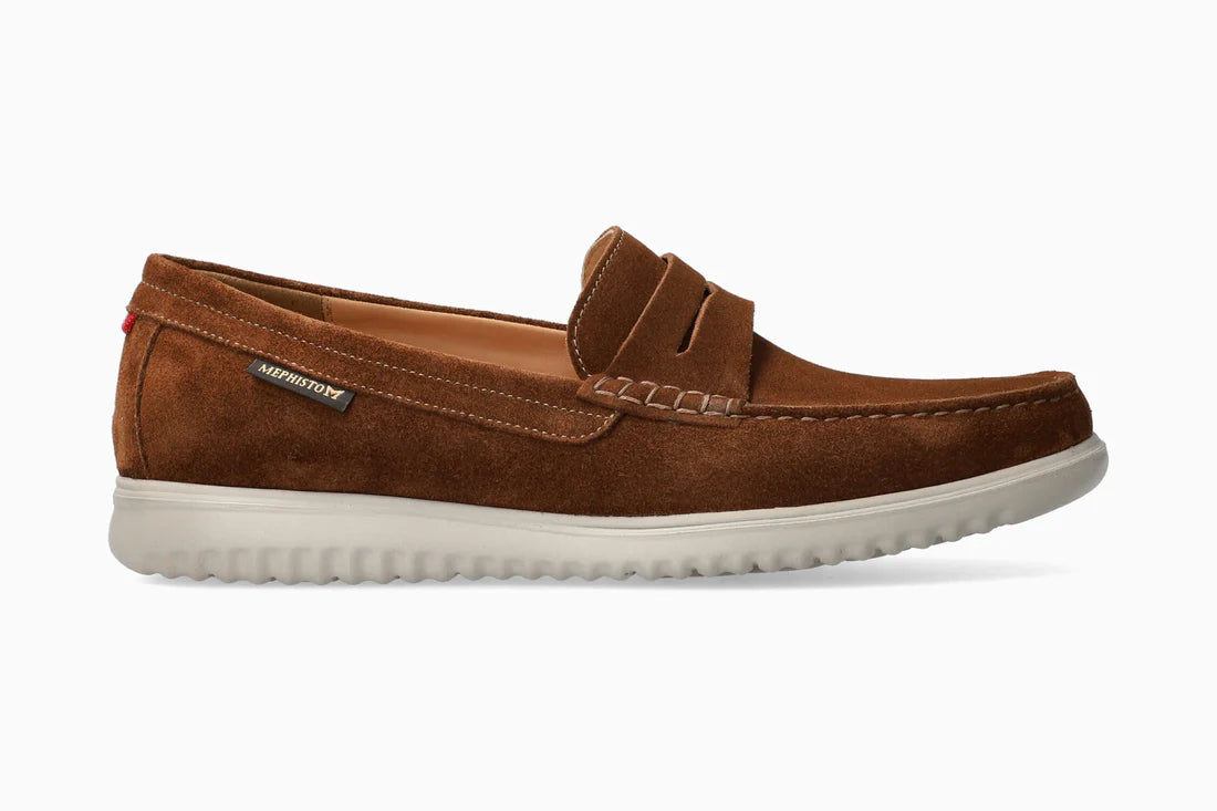 MEPHISTO TITOUAN, BROWN VELSPORT