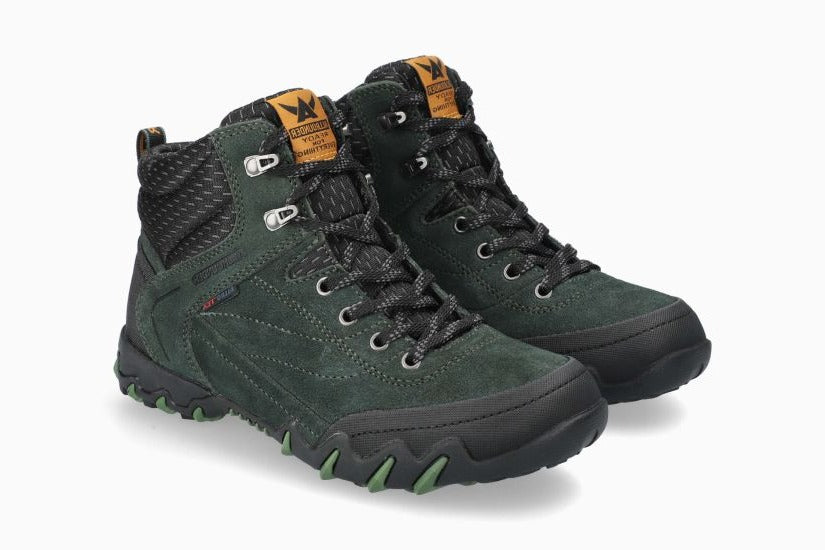 MEPHISTO NIGATA TEX, BLACK/FOREST GREEN