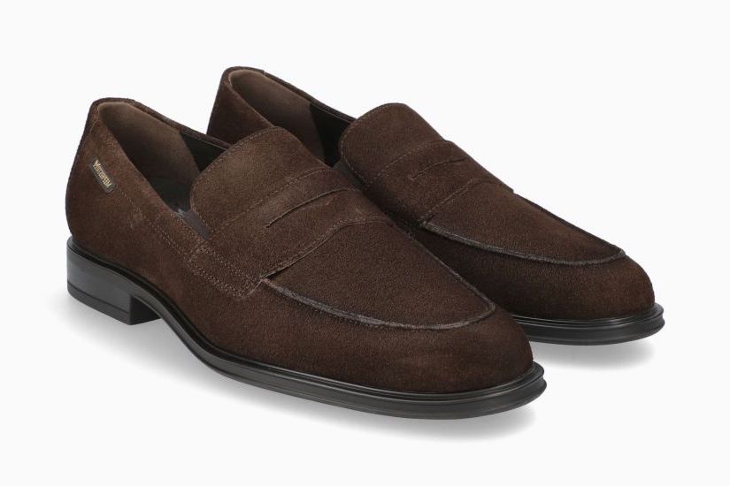 MEPHISTO KURTIS, DARK BROWN VELSPORT