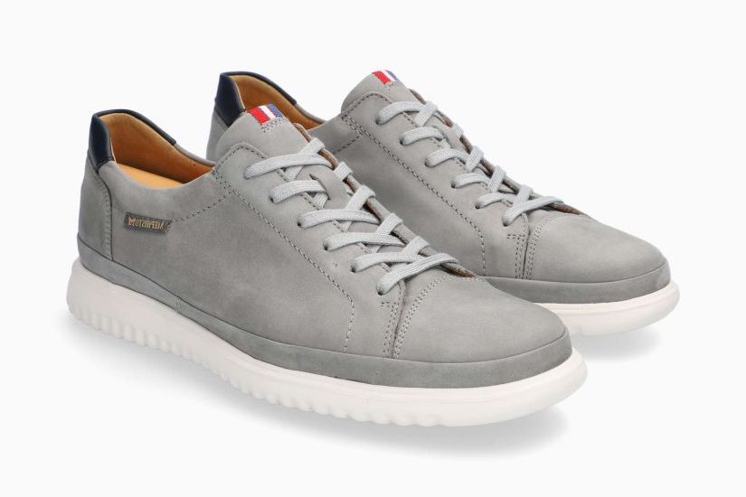 MEPHISTO THOMAS, LIGHT GREY NUBUCK