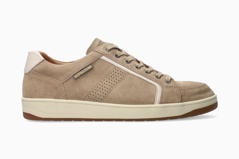 MEPHISTO HARRISON TAUPE VELOUR