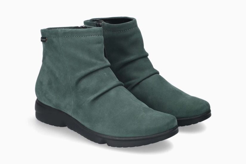 MEPHISTO REZIA, DARK GREEN NUBUCK