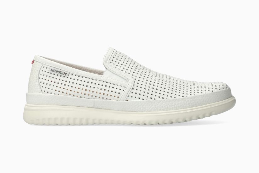MEPHISTO TIAGO WHITE SMOOTH