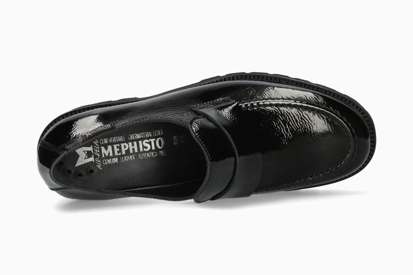 MEPHISTO FLORENZA, BLACK VERNIS