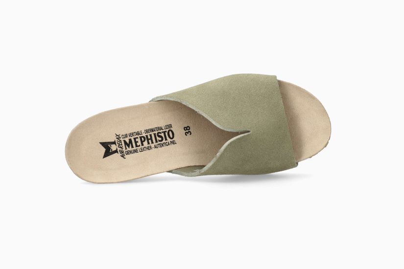MEPHISTO LISANE, LIGHT KHAKI VELOUR
