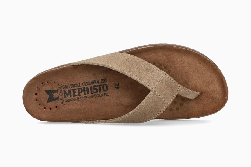 MEPHISTO NATALIO, WARM GREY VELOUR