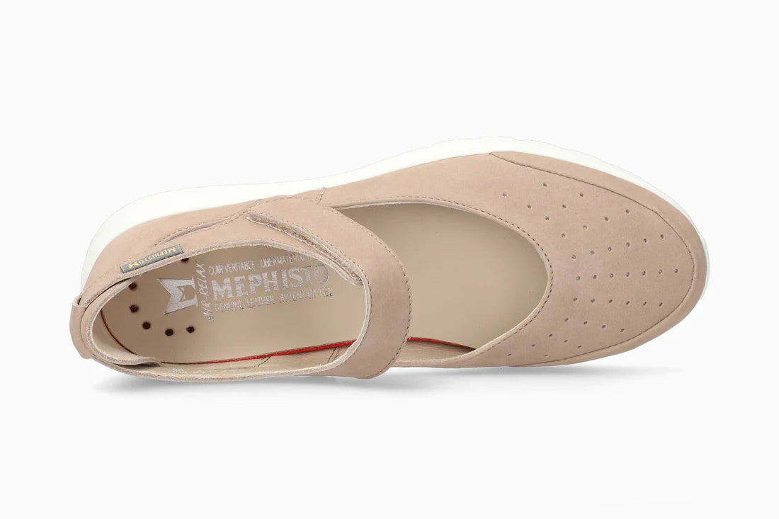 MEPHISTO MARSIA, LIGHT TAUPE NUBUCK