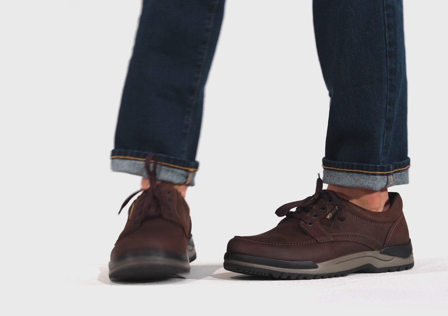 MEPHISTO CHARLES, DARK BROWN GRIZZLY